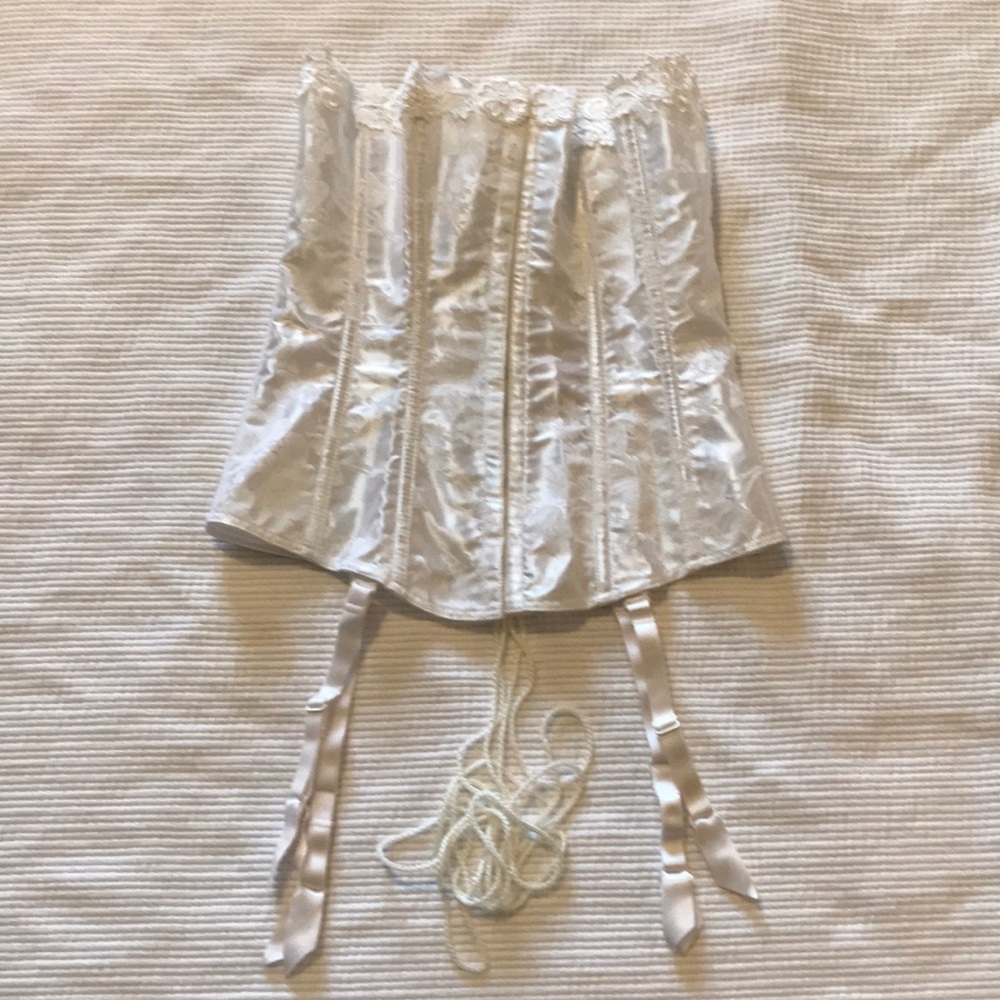 Victoria’s Secret corset with garters